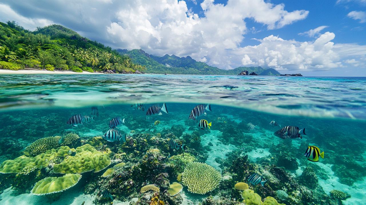 Las mejores especies marinas que verás en Seychelles: esnórquel en el parque nacional marino de Sainte-Anne